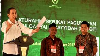 Presiden Jokowi Minta Para Petani Bersatu dalam Kelompok Besar