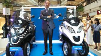 Piaggio MP3 500 Business Meluncur di Indonesia, Harga Rp280 Juta