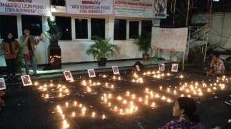 Lilin Perdamaian dari FISIP UBK untuk Pengungsi Rohingya