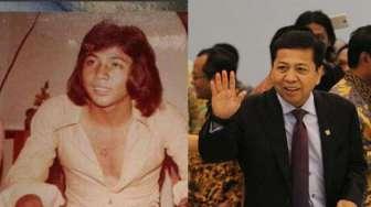 Foto Setya Novanto Muda dan Gelar Pria Tampan Surabaya 1975