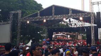 Ribuan Orang Padati Konser Terima Kasih Ahok-Djarot