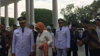 Mau Masuk Balai Kota, Anies dan Sandi Sempat Diteriaki Warga