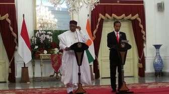 Jokowi Terima Kunjungan Presiden Niger, Ini Hasil Kesepakatannya