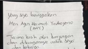 Di Tahanan, Ahok Tulis Pesan Ini ke  Agus Yudhoyono