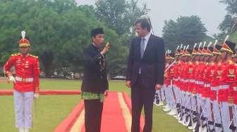 Emir Qatar Bahagia Dapat Sambutan Hangat Jokowi