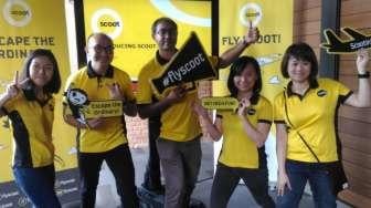 Scoot Terbang Perdana ke Palembang Hari Ini