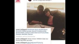 Didi Tulis Selingkuh dan Pelacur, untuk Vanessa Angel?