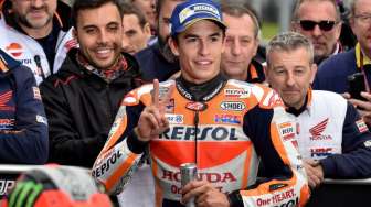 Marquez Ditilang Polisi sampai Harus Numpang Yamaha Nmax