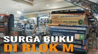 Blok M, Surga Pemburu Buku Bekas!