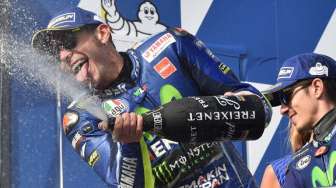 Rossi Beberkan Nama Pebalap yang Bikin Ia Gagal Kejar Marquez