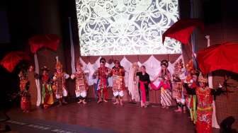 Galeri Indonesia Kaya Rayakan Ulang Tahun dengan Tari Topeng