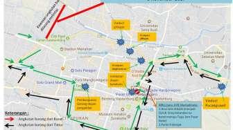 Catat, Ini Rute Pengalihan Angkutan Berat Selama Jokowi Mantu