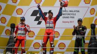 Ducati Rajai GP Malaysia, Marquez Gagal Naik Podium