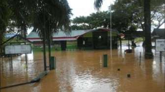 Hujan Semalaman, 4 Kecamatan di Nagan Raya Dilanda Banjir