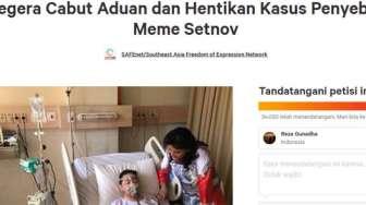 42 Ribu Orang Teken Petisi Cabut Aduan Meme Setnov