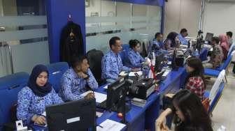 Suasana kantor Imigrasi kelas 1, Jakarta Pusat, Jumat (10/11).