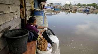 Rumah Berlapis di Kampung Akuarium