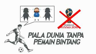 Sedih! Piala Dunia 2018 Tanpa 8 Pemain Bintang Ini