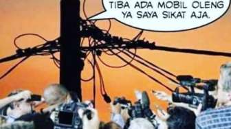 Puncak Komedi Setya Novanto: Diejek Satu Indonesia dengan Meme Tiang Listrik dan Bakpao