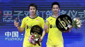 Kevin/Marcus Juarai Cina Open, Ketum PBSI: Indonesia Bangga