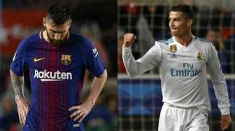 Cetak Dua Gol, Ronaldo Ambil Alih Rekor Messi di Liga Champions
