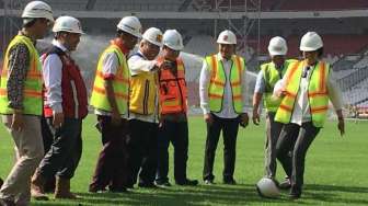 Cek Renovasi GBK, Menkeu: Akan Sangat Baik Kualitasnya