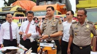 Polda Jambi Bongkar Penyelundupan 'Iron Man' ke Jakarta