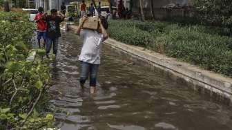 Penjaringan Jakarta Diterjang Gelombang Pasang, 1 RT Terendam Banjir Rob