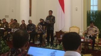 Jokowi Minta Menterinya Fokus kerja di Tahun Politik