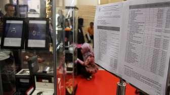 Pameran Hari Antikorupsi Sedunia di Jakarta, Selasa (12/12).