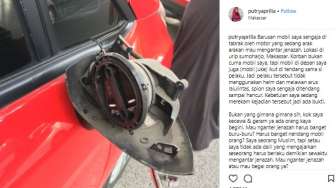 Viral, Spion Mobil Rusak Ditendang Rombongan Pengantar Jenazah