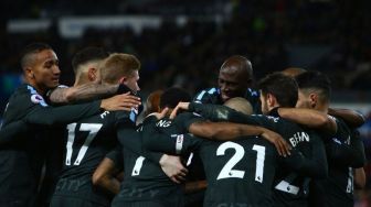 Gasak Swansea, City Masih Lanjutkan Keperkasaannya
