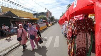 Sandiaga Sadar 'PKL Resmi' Tanah Abang Bikin Macet