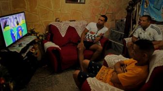 Reaksi fans saat nonton bareng el Clasico [AFP]
