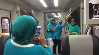 Hari Pertama, Kereta Api Bandara Soekarno-Hatta Angkut 4000 Orang