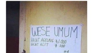 Anda Pasti Tertawa kalau Masuk WC Umum Ini