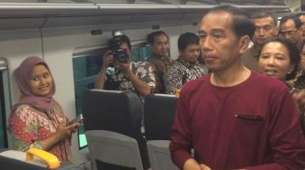 Jokowi Berharap Tarif KA Bandara Soetta Disubsidi Pemprov DKI