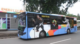 Transjakarta Sambut Asian Games 2018