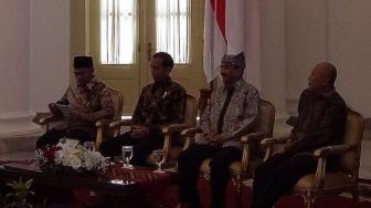 Presiden Jokowi Temui Para Raja dan Sultan di Istana Bogor