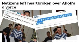 Gugatan Cerai Ahok dan Veronica Jadi Sorotan Media di 3 Negara