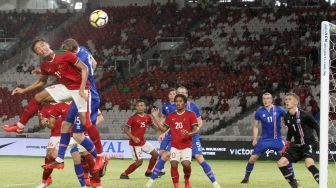 Dramatis! Foto-foto Laga Timnas Indonesia Lawan Islandia di GBK