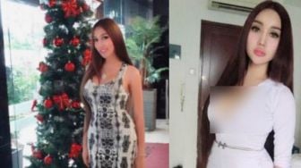 Deretan Foto Lucinta Luna Pakai Gaun Seksi