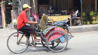 Becak Akan Beroperasi Lagi di Jakarta