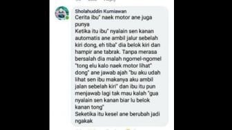 Inikah Alasan Emak-emak Hidupkan Sein Kanan Buat Belok Kiri?