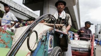 Soal Operasional Becak di Jakarta, Sebaja Minta Revisi Perda