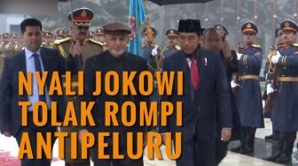 Di Afghanistan Jokowi Tolak Rompi Antipeluru, Ini Penjelasannya