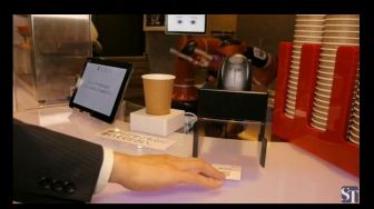 Sambangi Kafe Ini, Nikmati Kopi Buatan Robot Baristanya