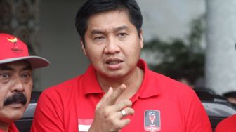 Maruarar Sirait Gaungkan Brantas Mafia Bola Lewat Media Cup 2023