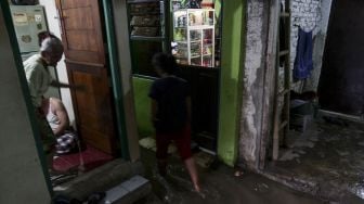 Akan terjadi banjir di kawasan bantaran sungai Ciliwung.   