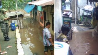 25 RW di 11 Kelurahan Jakarta Terkepung Banjir